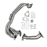 Stainless Steel Exhaust Header Generic For 02-06 Subaru Impreza WRX/STI GDB GG EJ20/EJ25